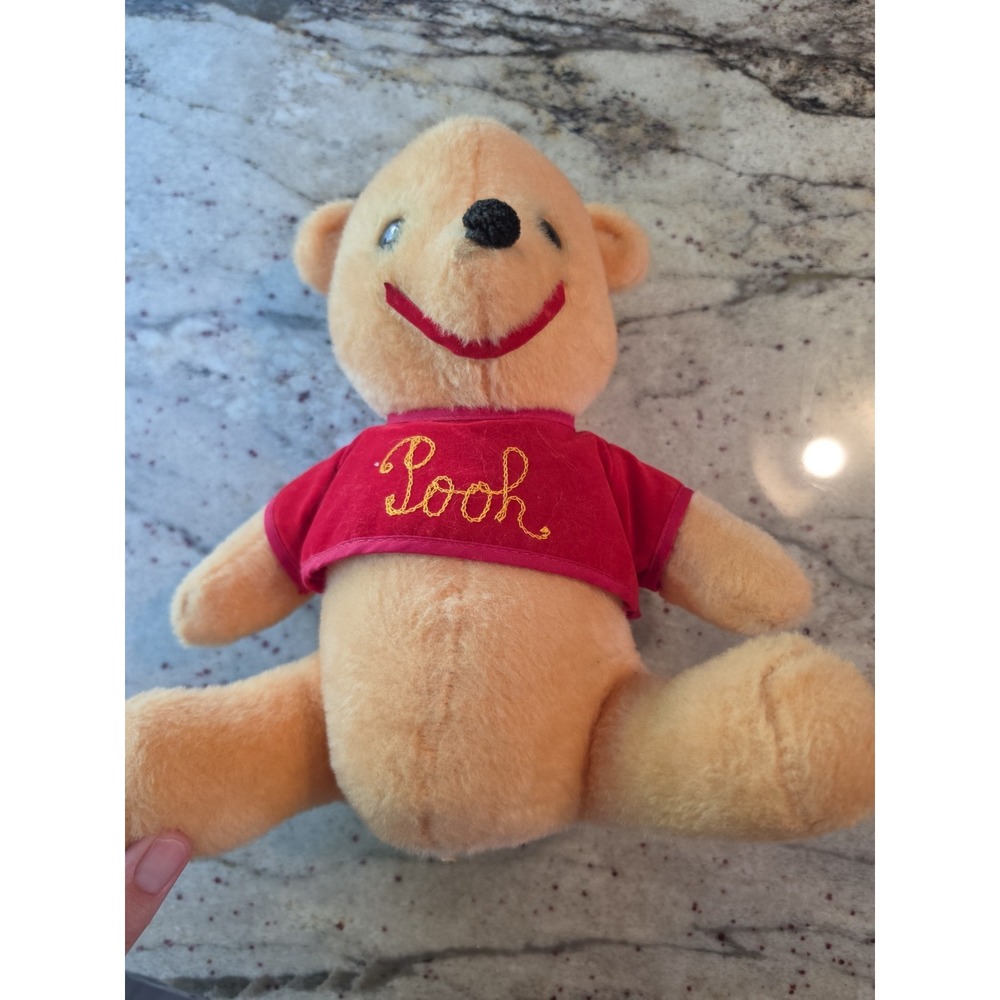 15" ANTIQUE VINTAGE WINNIE POOH WALT DISNEY CHARACTERS STUFFED ANIMAL PLUSH TOY